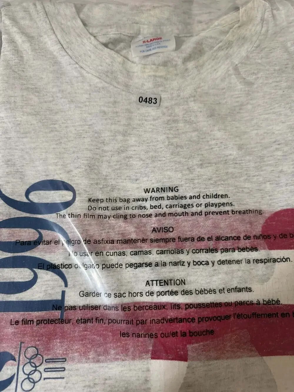 Vintage 1992 Atlanta Olympic Coca Cola Champion USA T Shirt XL Made USA Gray - Picture 14 of 14